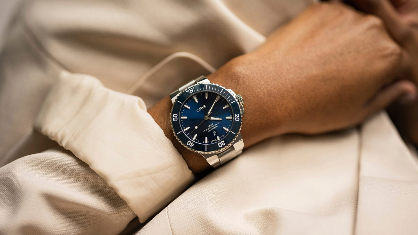 Oris Aquis date