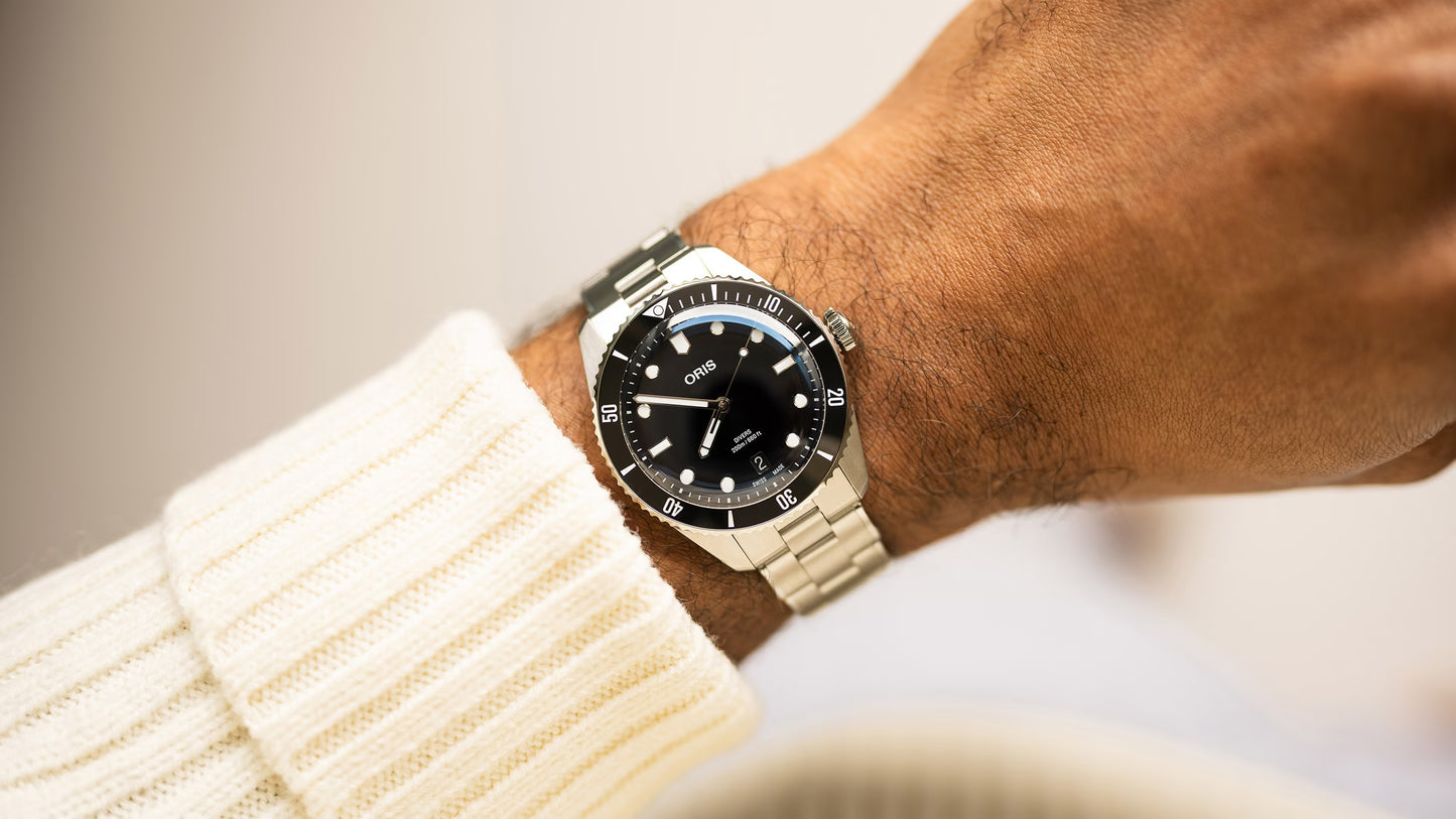 Oris Divers date
