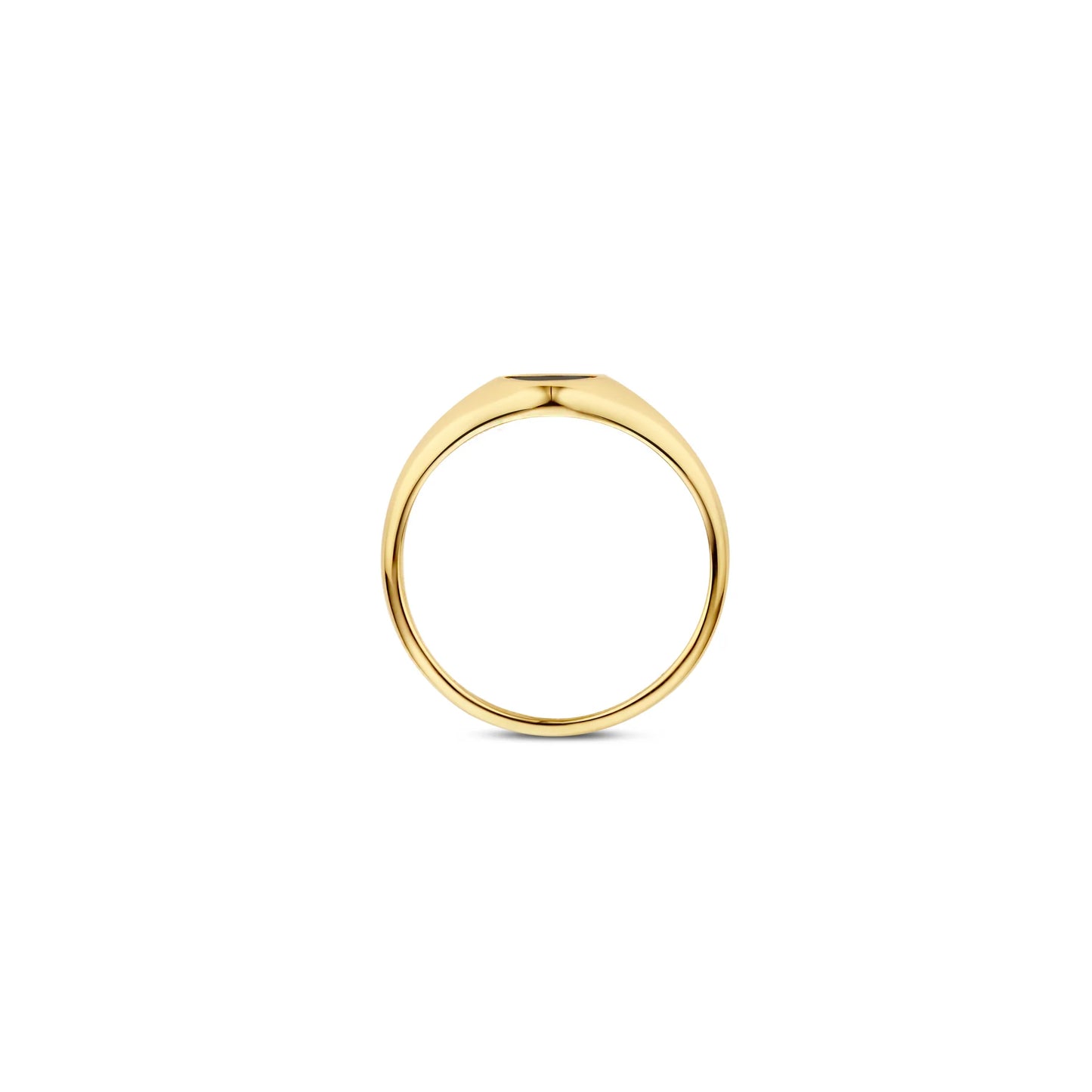 Blush zegelring met parelmoer