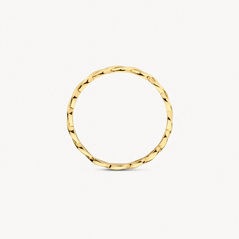 Blush ring geelgoud