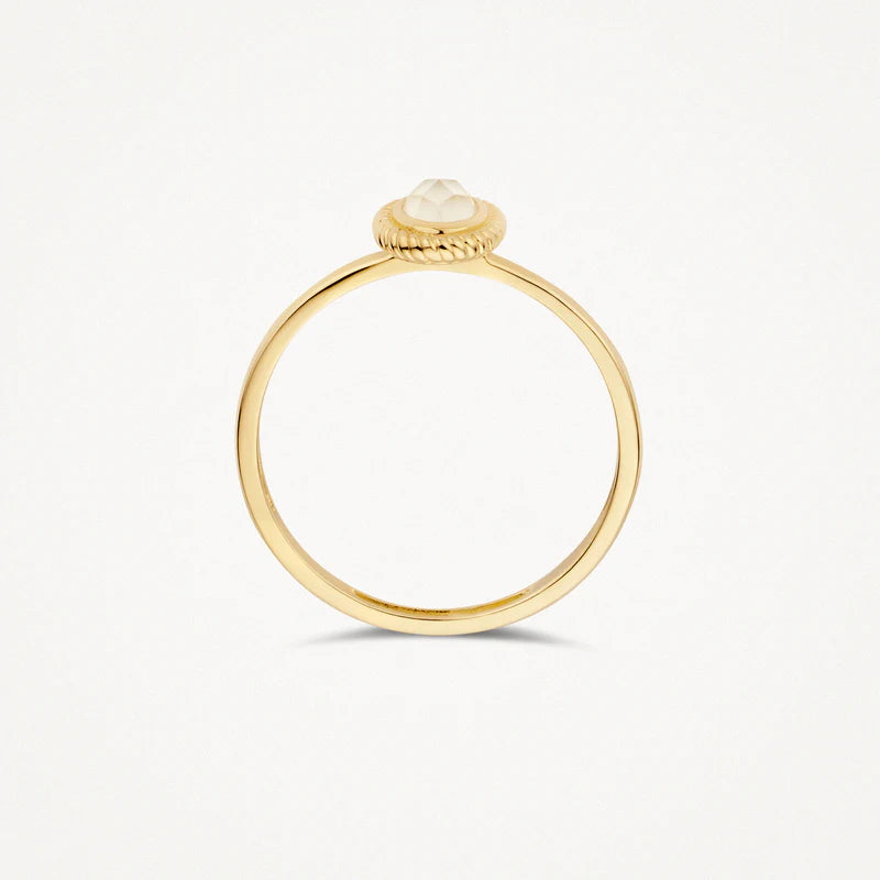 Blush ring met Parelmoer