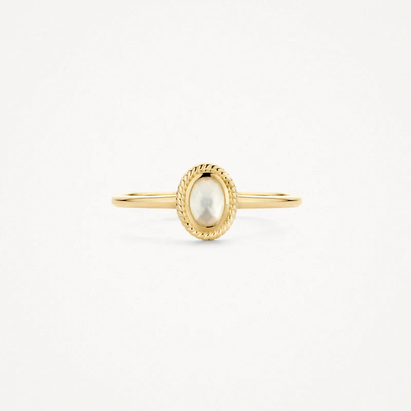Blush ring met Parelmoer