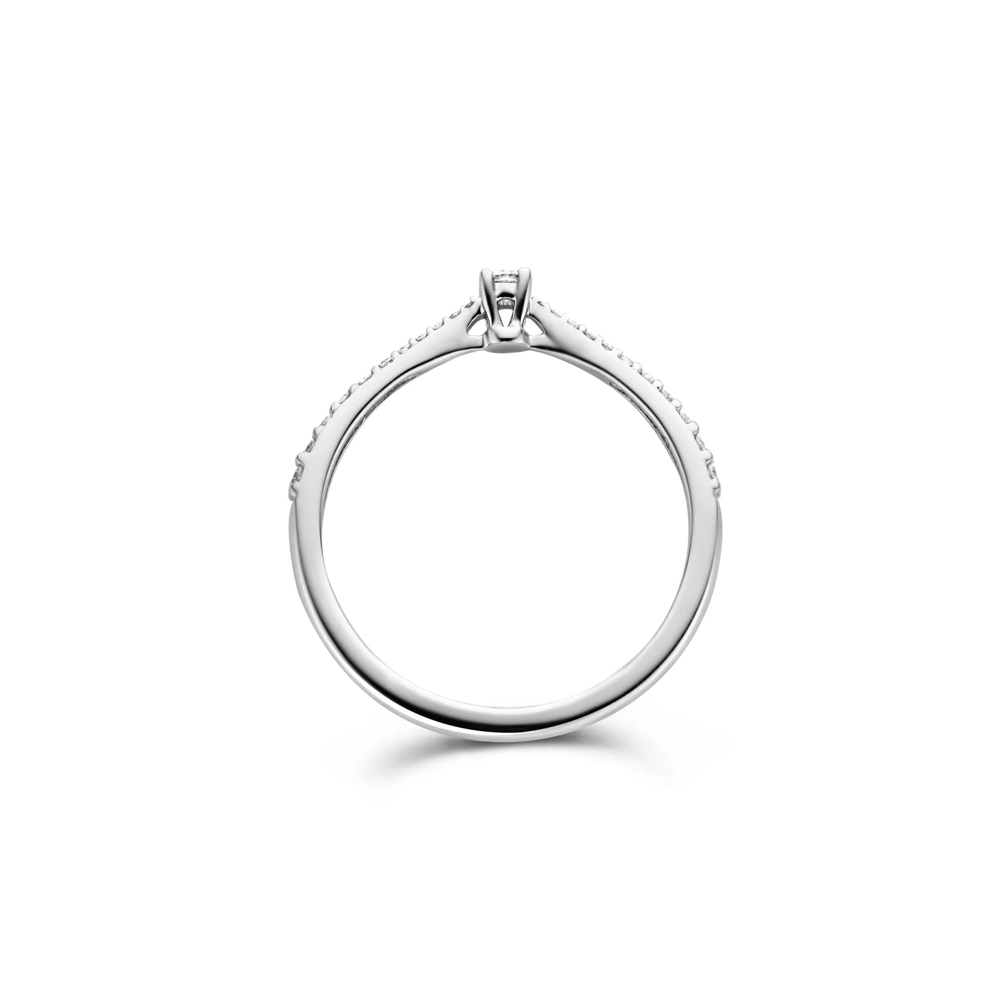 Diamonds by Blush ring witgoud