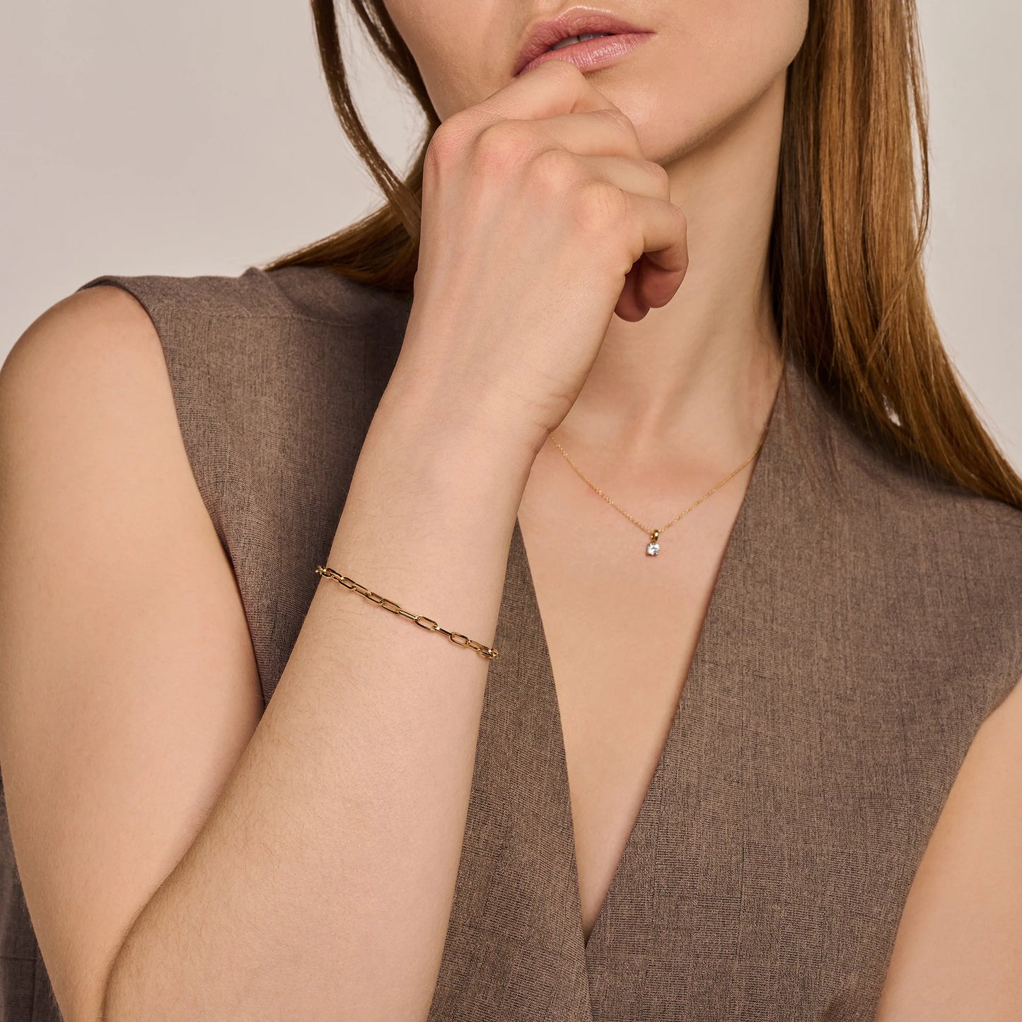 Blush Closed forever schakelarmband