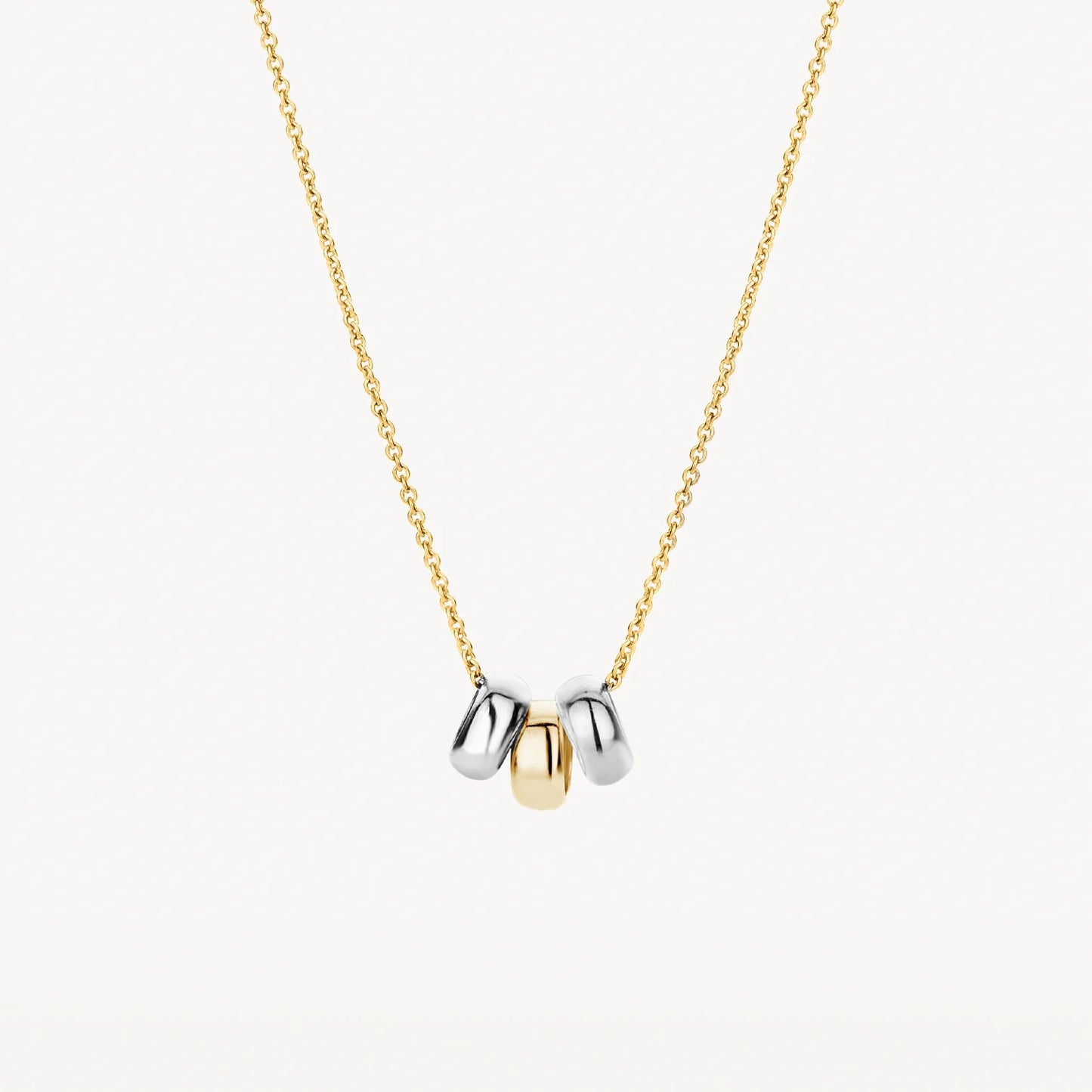 Blush geelgoud collier