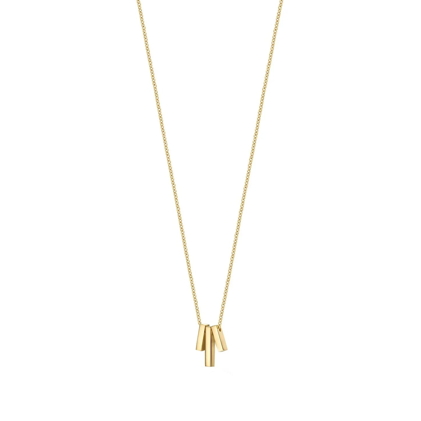Blush geelgoud collier