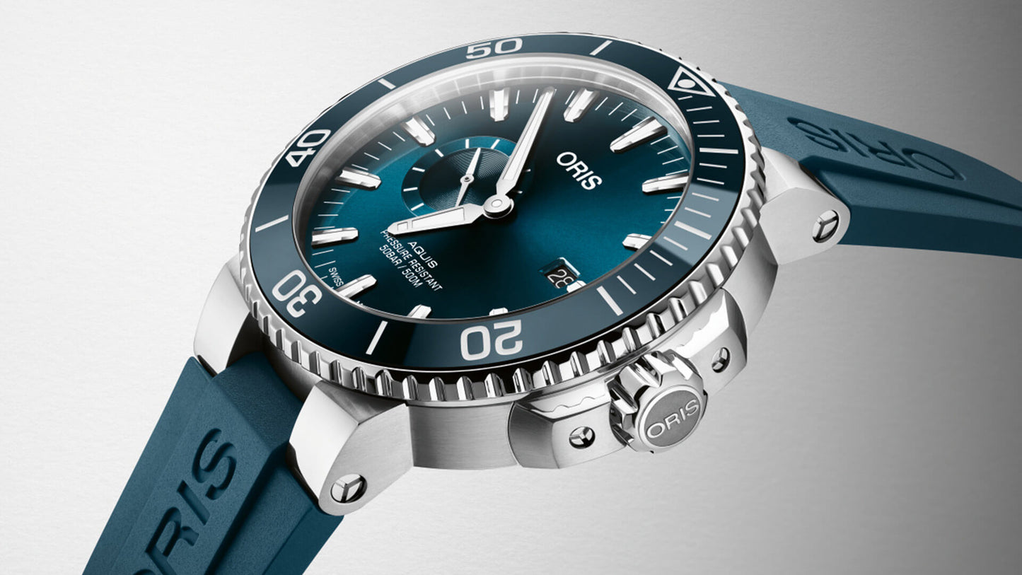 Oris Aquis small second date
