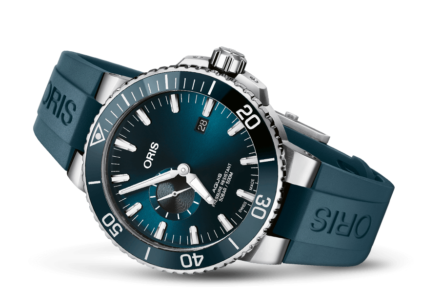 Oris Aquis small second date