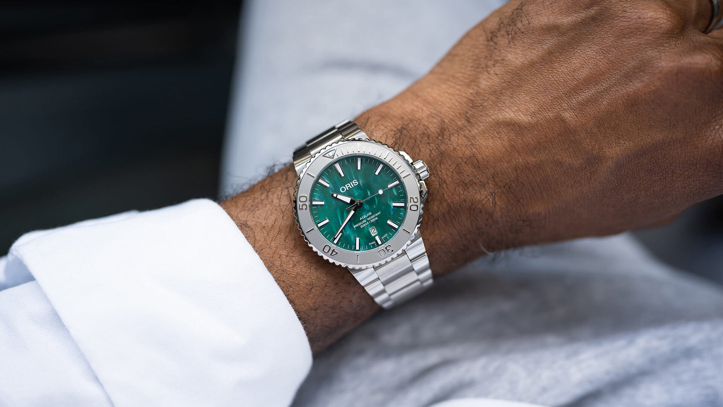 Oris X Bracenet Aquis