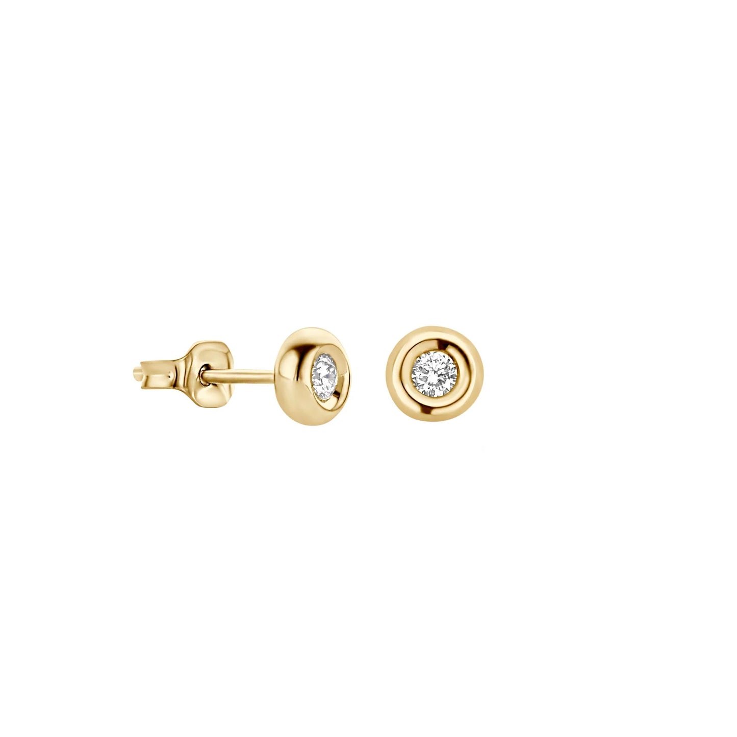 Diamonds by Blush Geel goud met Diamant