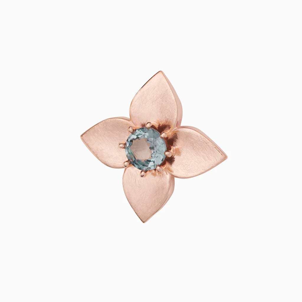 Bron Poppy broche