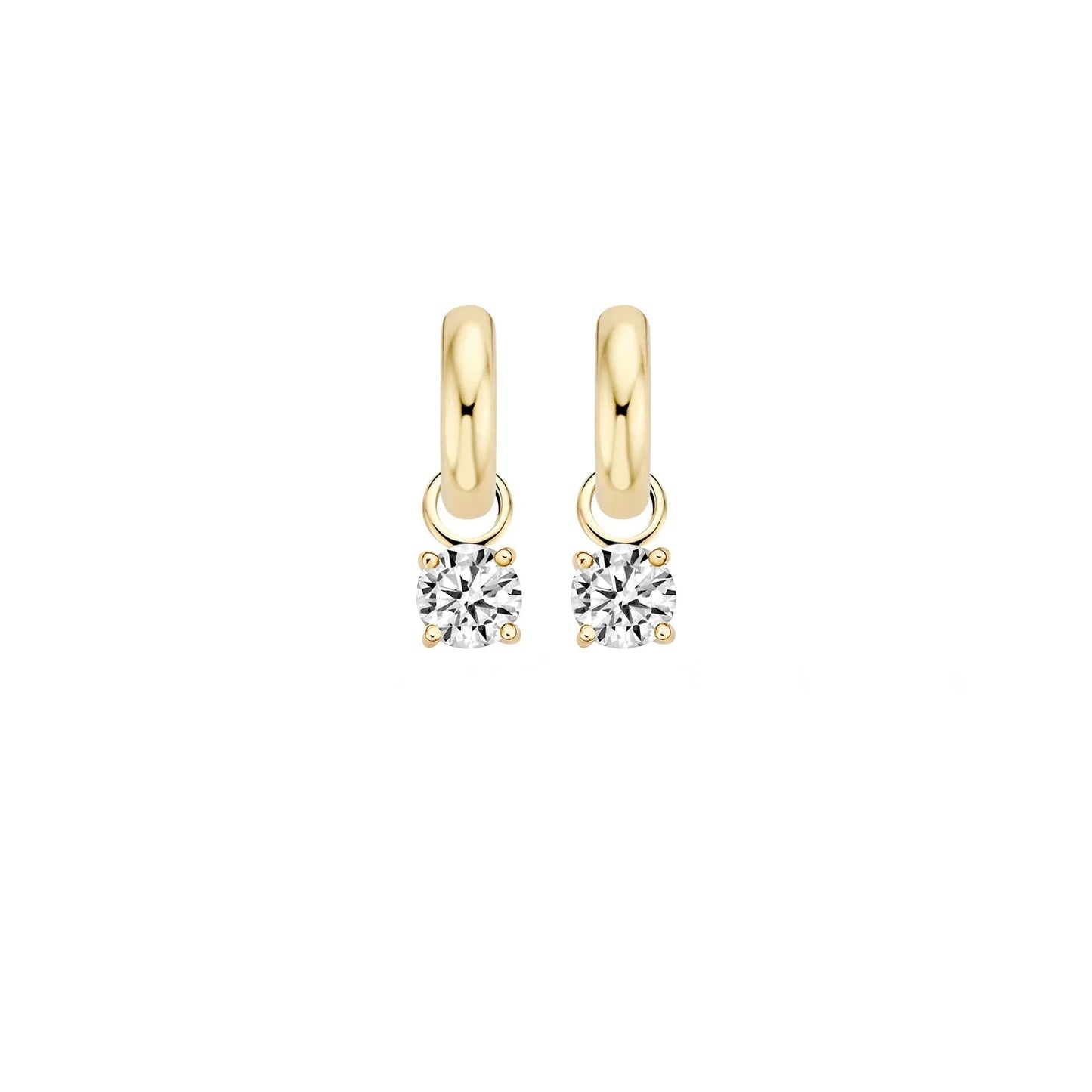 Blush aanhangers zirkonia