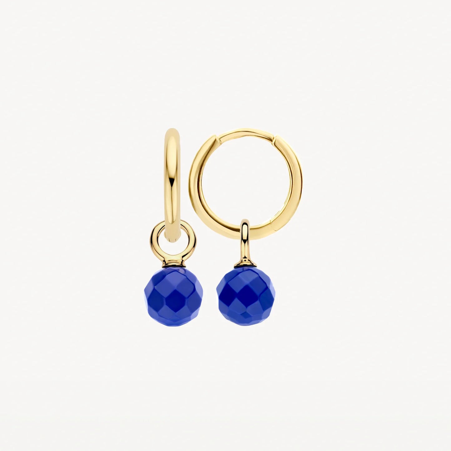 Blush aanhangers lapiz lazuli