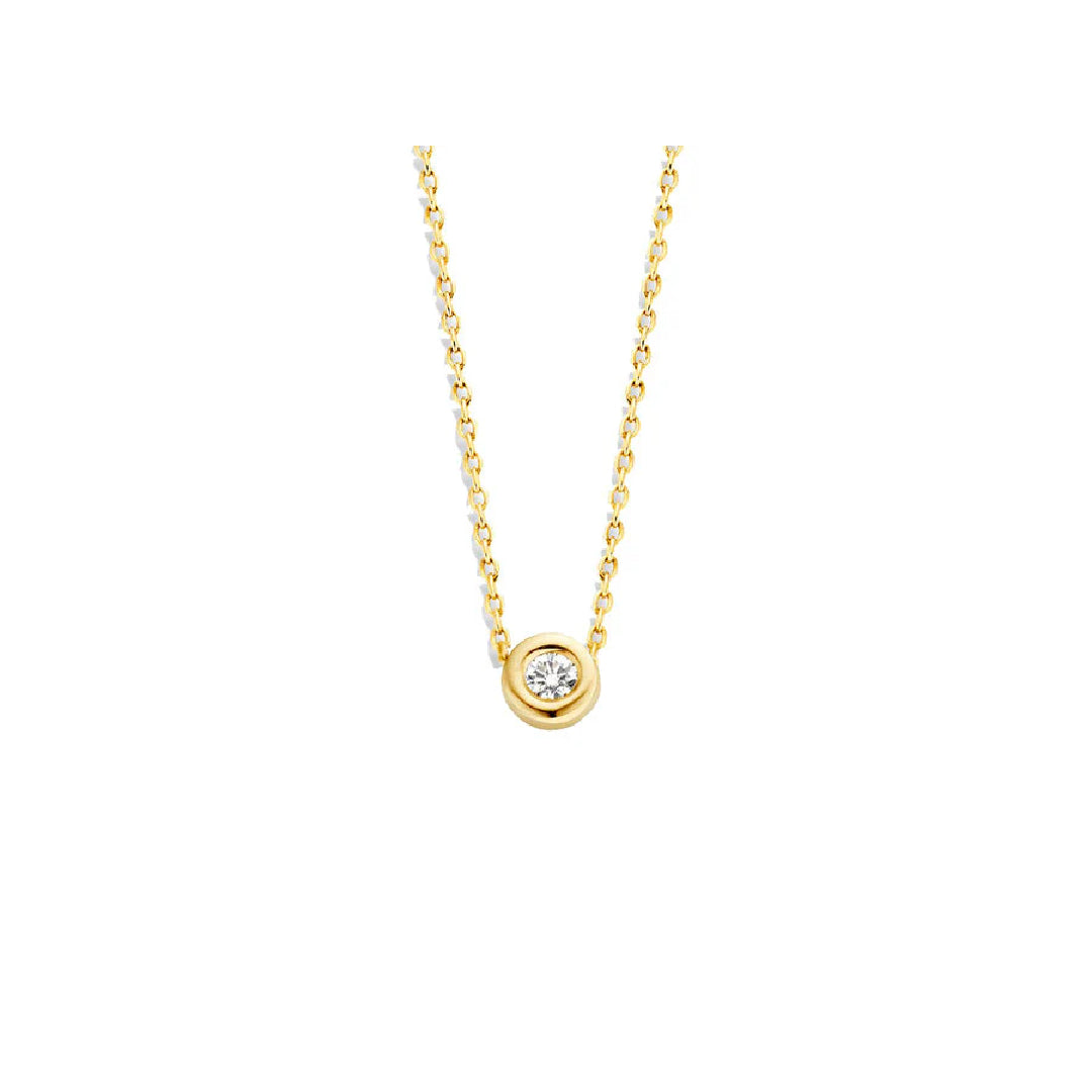 Just Franky Capital collier 1 diamond