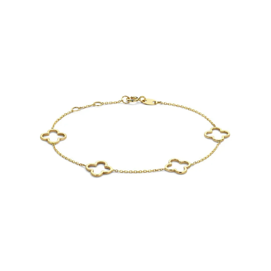 Just Franky Iconic lucky Clover armband
