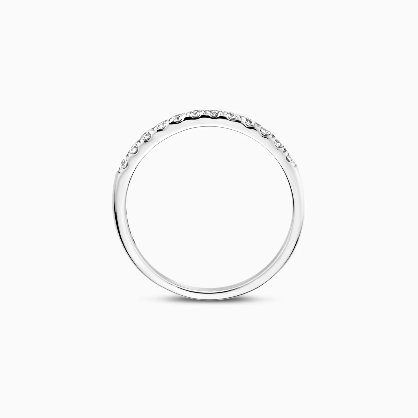 Blush Lab Diamonds memoire ring