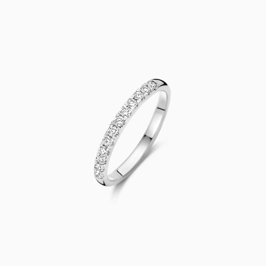 Blush Lab Diamonds memoire ring
