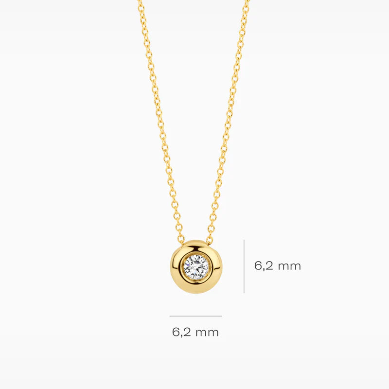 Blush Lab Diamonds solitaire