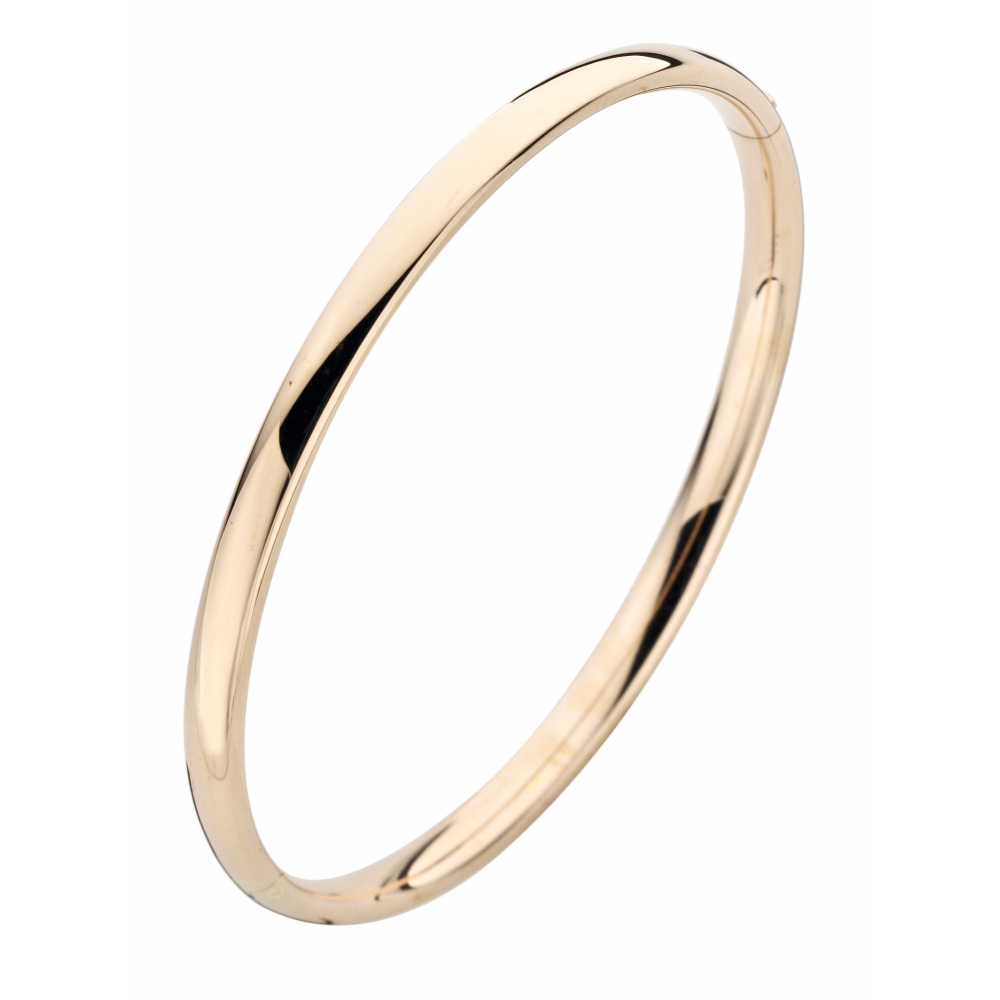 Fjory bangle armband Rosé-goud met zilverenkern