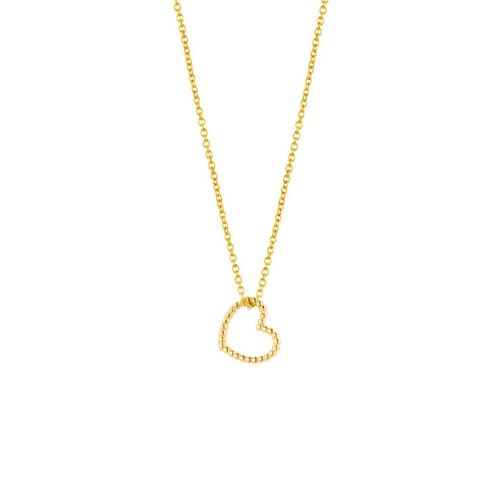 Just Franky vintage heart necklace