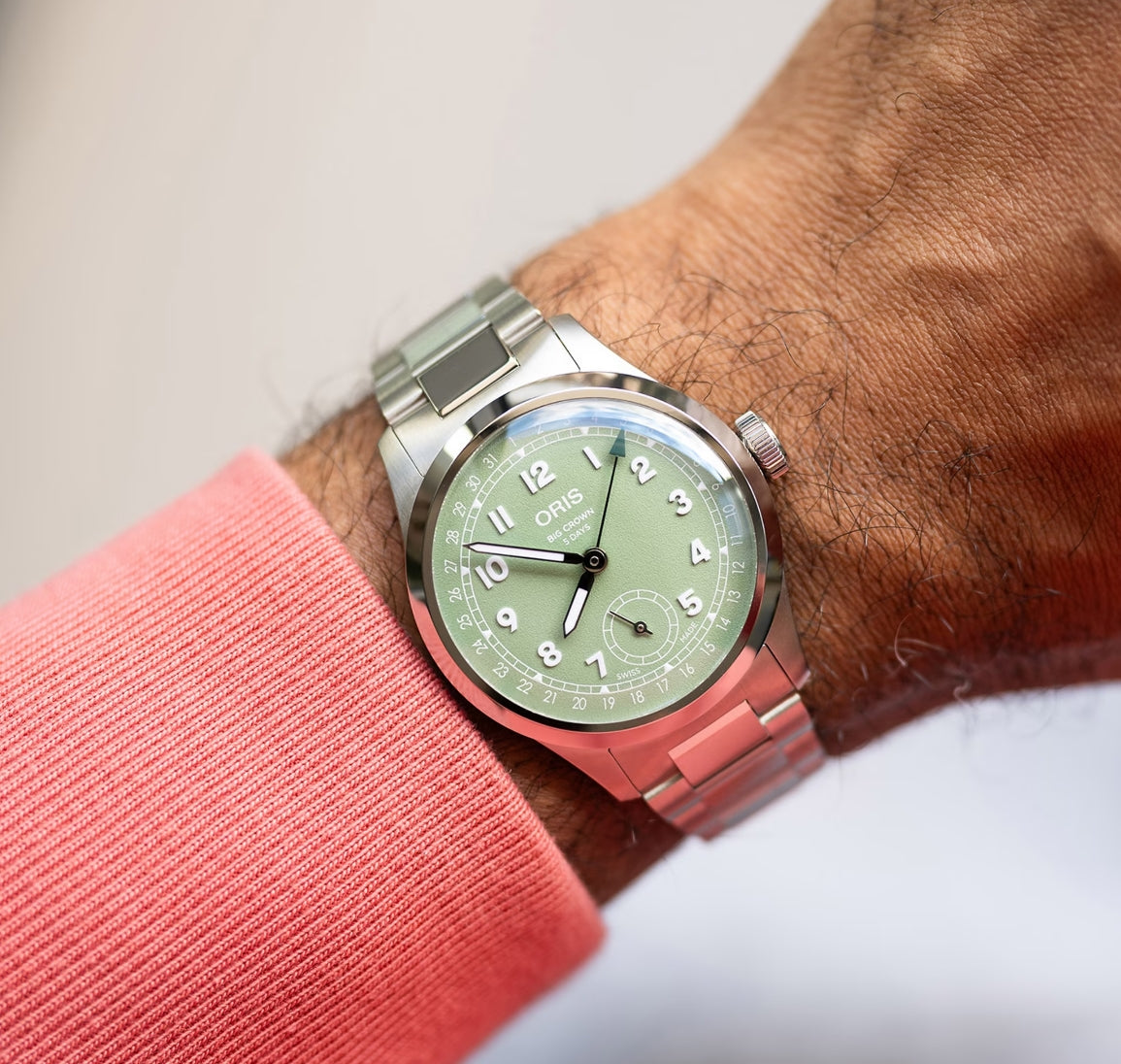 Oris Big crown pointer date