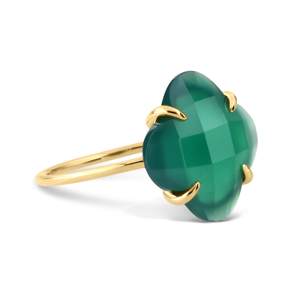 Morganne Bello groene agaat