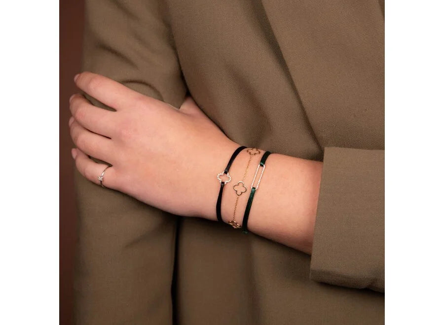Just Franky Iconic lucky Clover armband