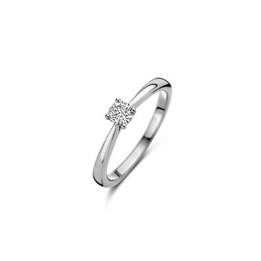 Blush Lab Diamonds solitaire ring