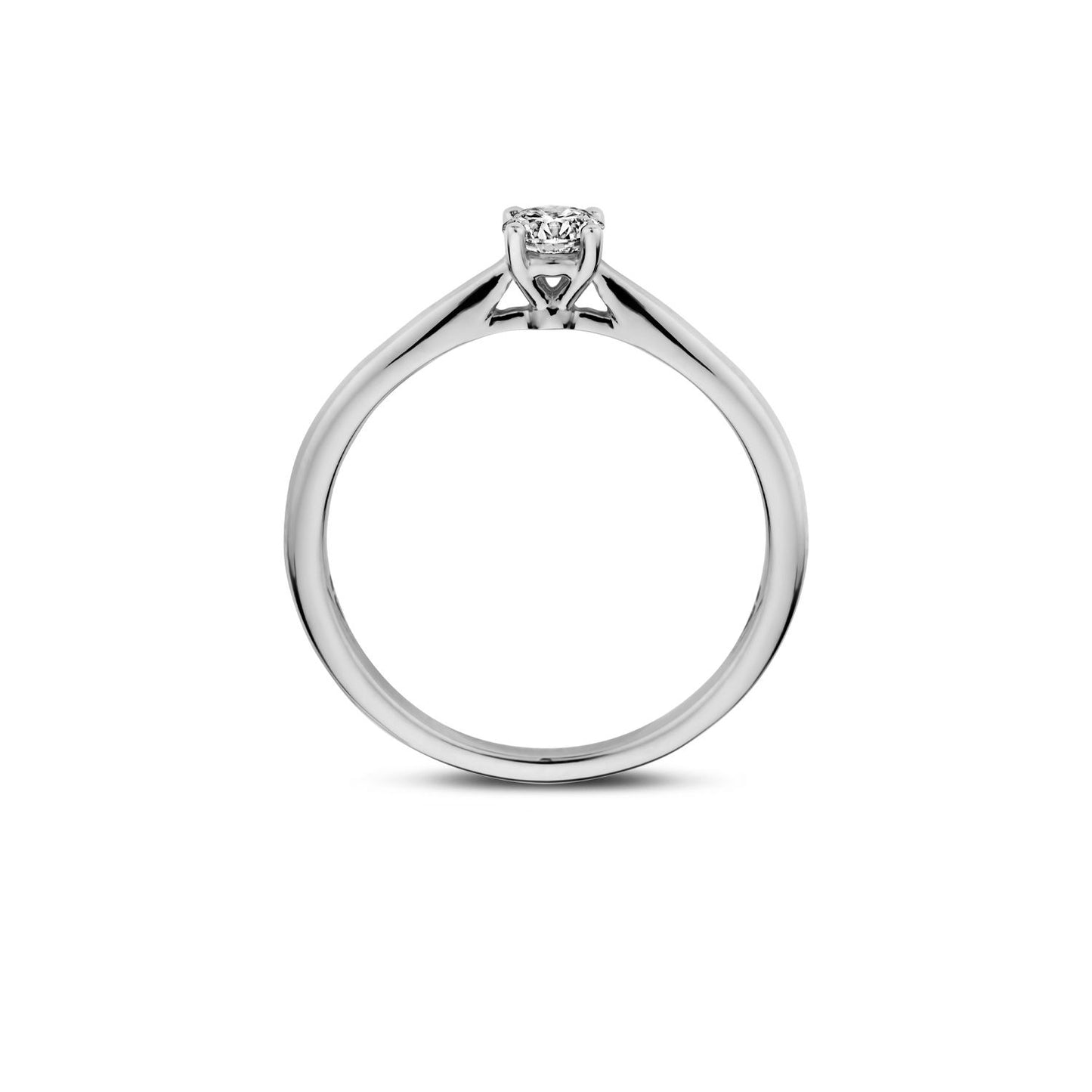 Blush Lab Diamonds solitaire ring