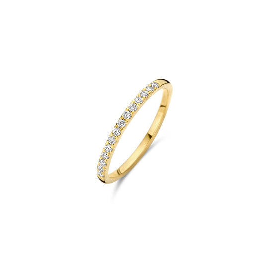 Blush Lab Diamonds geelgouden ring