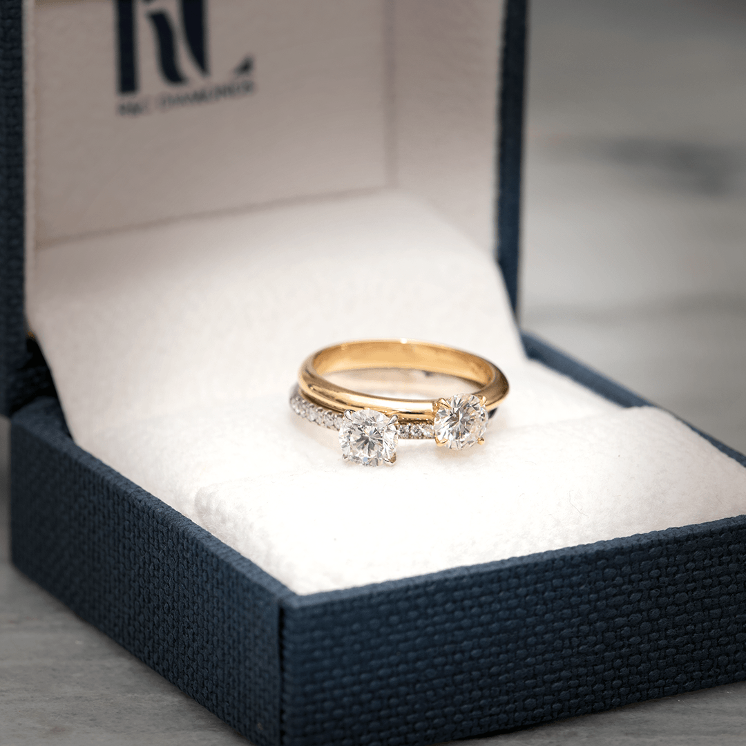 R&C Ario solitiare ring
