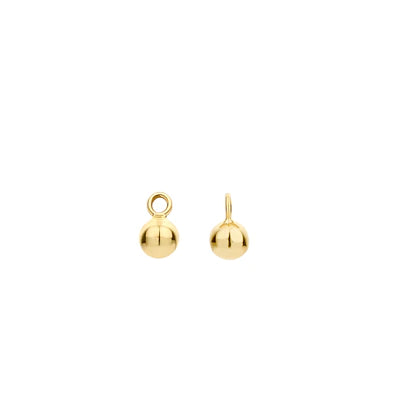 Blush Oorbedels Geel goud