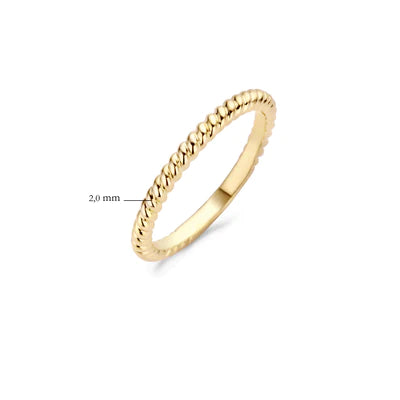 Blush ring Geelgoud