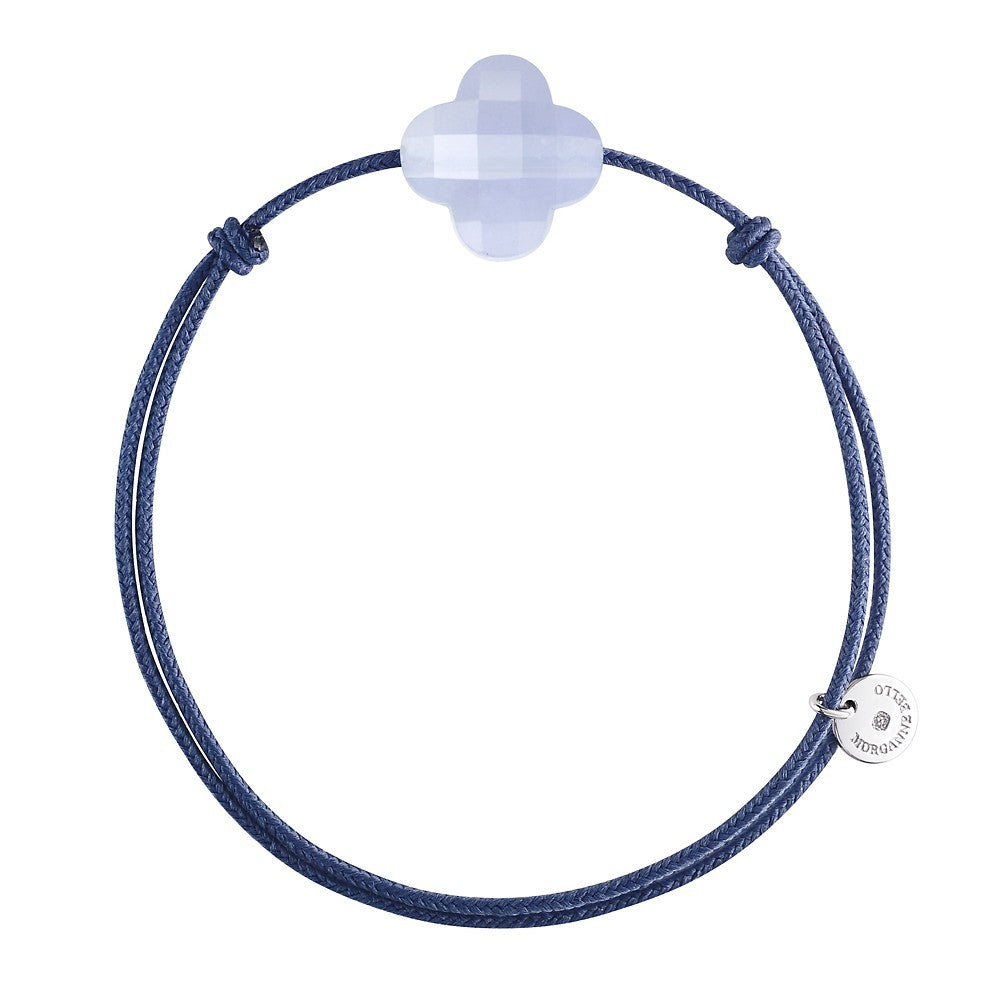 Morganne Bello armband blauwe lace agaat