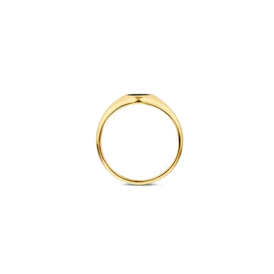 Blush zegelring Onyx