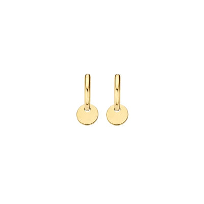 Blush oorbedels Geel goud