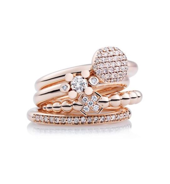 Bron Joy ring met diamant