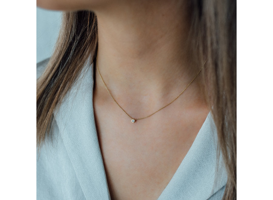 Just Franky Capital collier 1 diamond