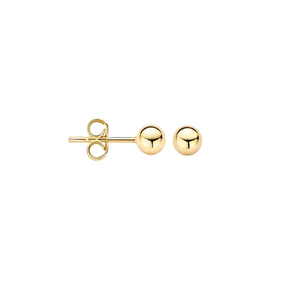 Blush oorstekers Geel goud