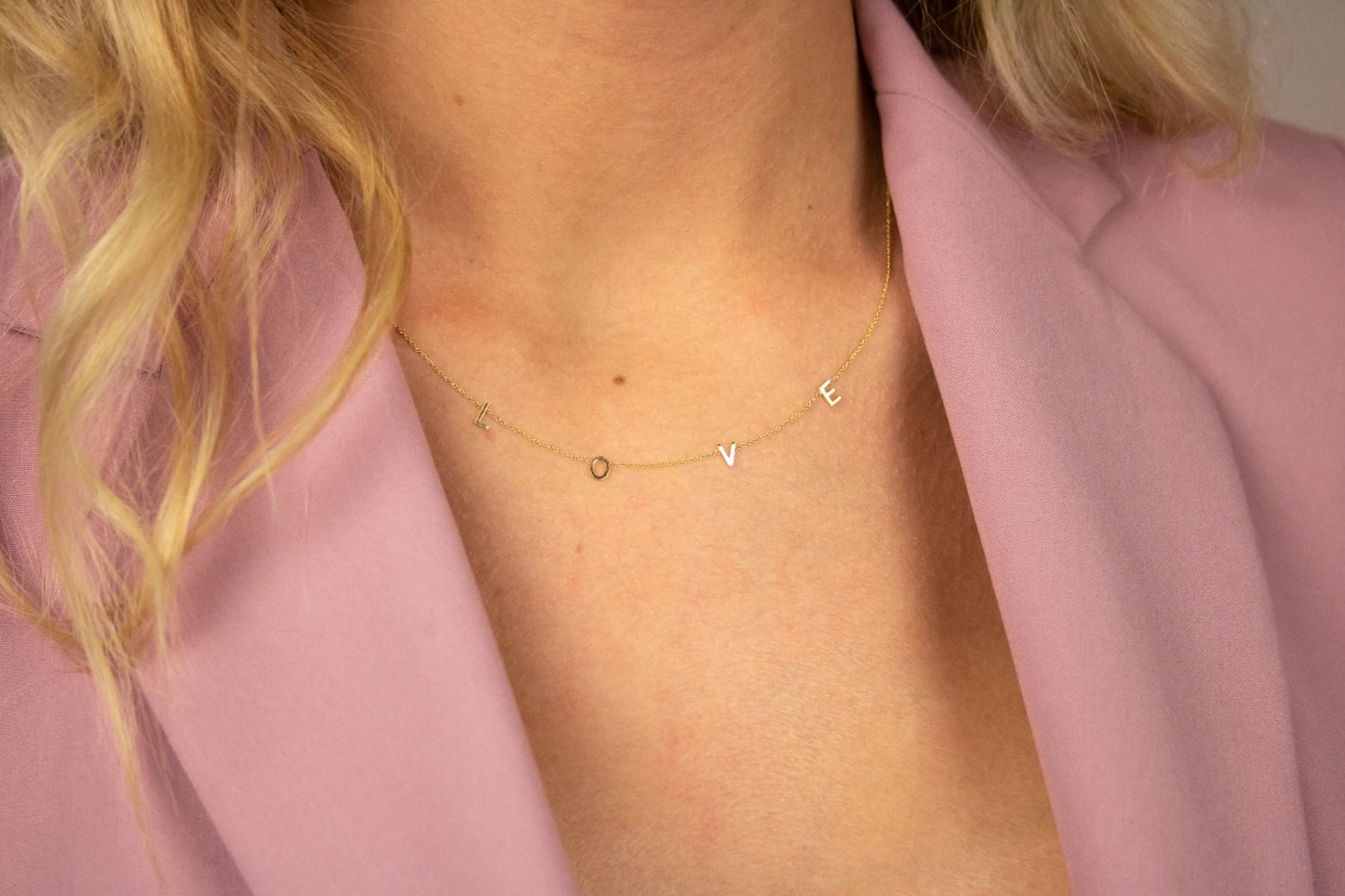 Just Franky Love Letter collier