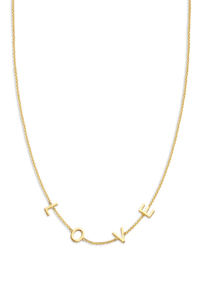 Just Franky Love Letter collier