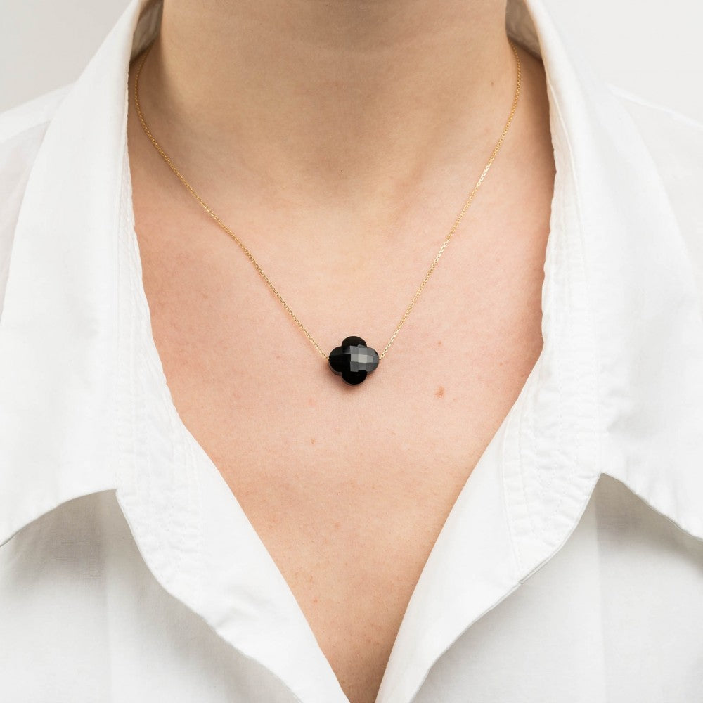 Morganne Bello collier onyx