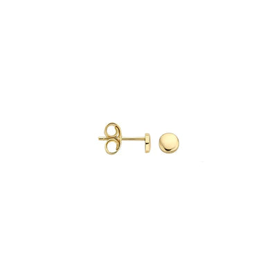 Blush oorstekers Geel goud