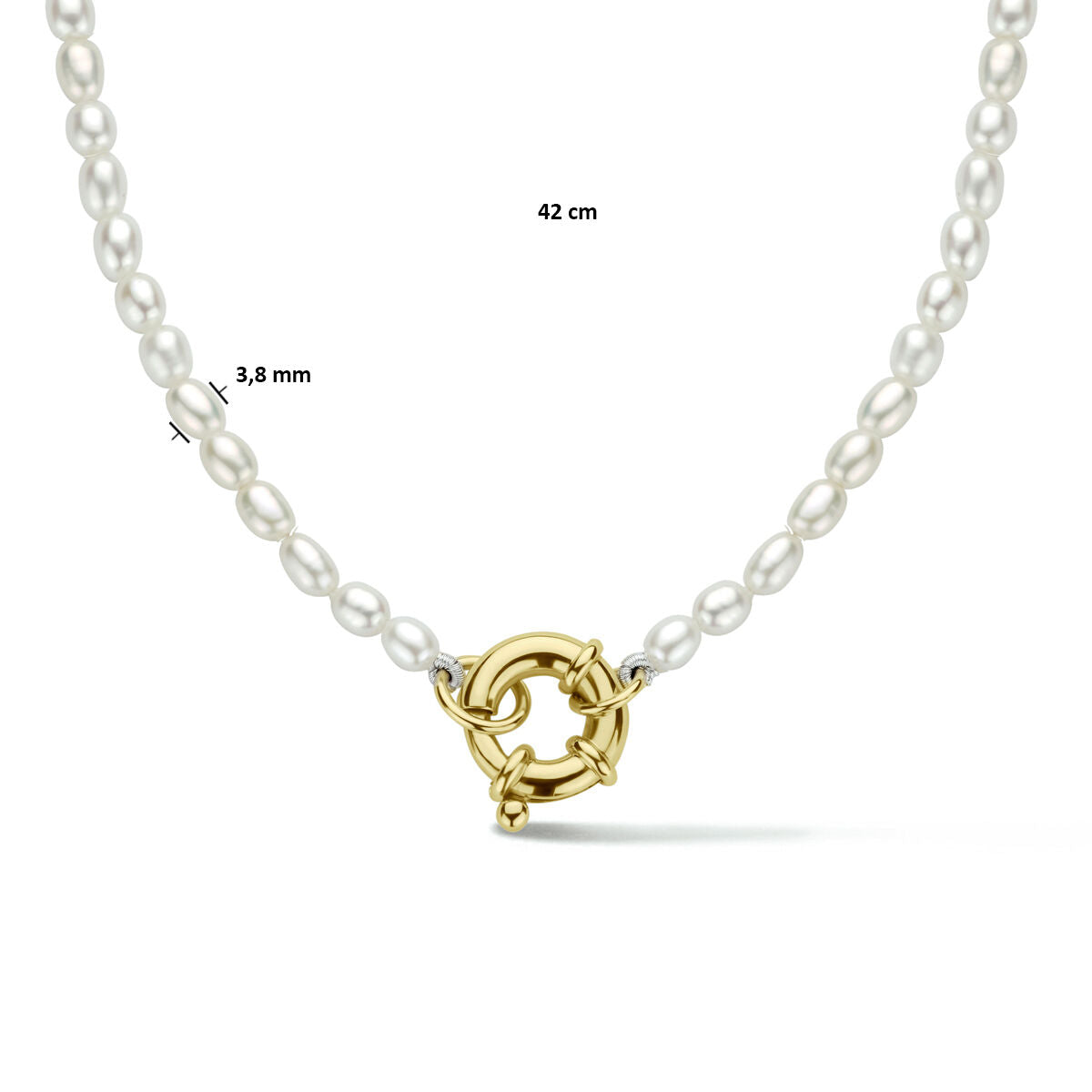 Zoetwater parel Collier