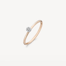 Afbeelding in Gallery-weergave laden, Blush ring met zirkonia
