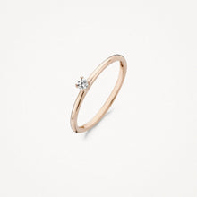 Afbeelding in Gallery-weergave laden, Blush ring met zirkonia
