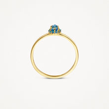 Afbeelding in Gallery-weergave laden, Blush ring met London topaas
