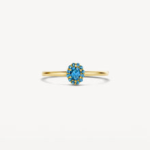 Afbeelding in Gallery-weergave laden, Blush ring met London topaas
