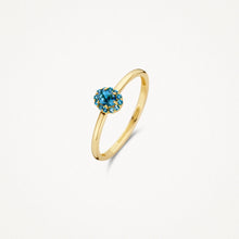 Afbeelding in Gallery-weergave laden, Blush ring met London topaas
