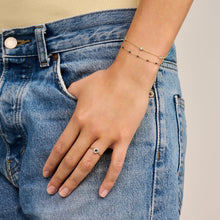 Afbeelding in Gallery-weergave laden, Blush ring blauwe topaas met zirkonia
